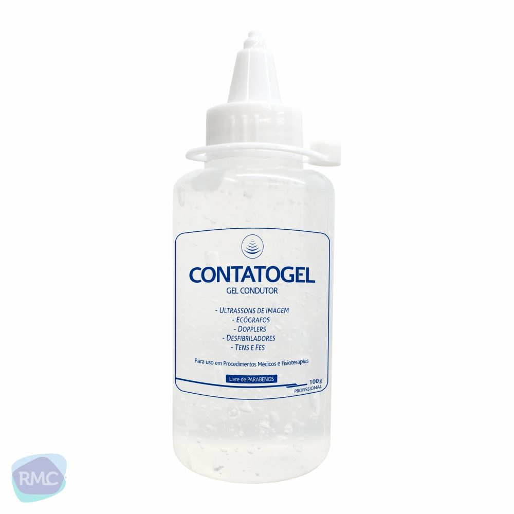 Gel Condutor Incolor Ultrassom Contatogel Rmc Bisnaga 100gr Shopee