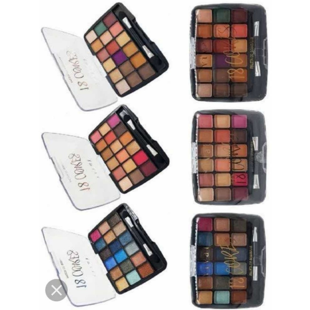 Paleta De Sombras Cores Vivai Shopee Brasil