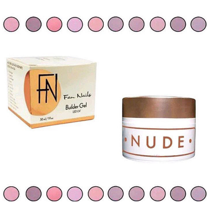 Gel Fan Nails Builder Nude Auto Brilho Autonivelante 30gr Shopee Brasil