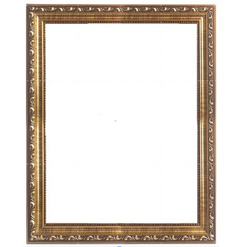 Moldura Dourada Trabalhada Quadro 64 5x46 5 Acetato Para Parede