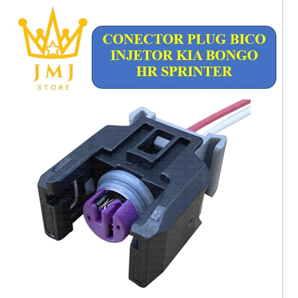 Conector Plug Bico Injetor Hyundai Hr Kia Bongo Mb Sprinter Shopee Brasil