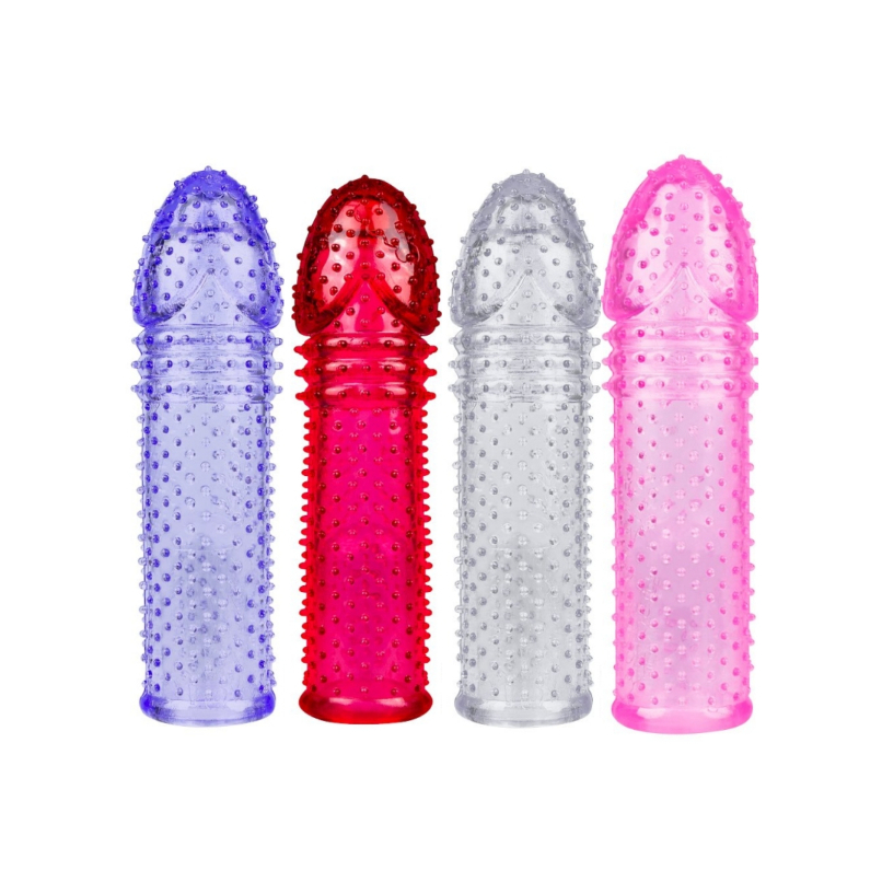 Capa Peniana Expansora Silicone Estimulador Cm Sex Shop