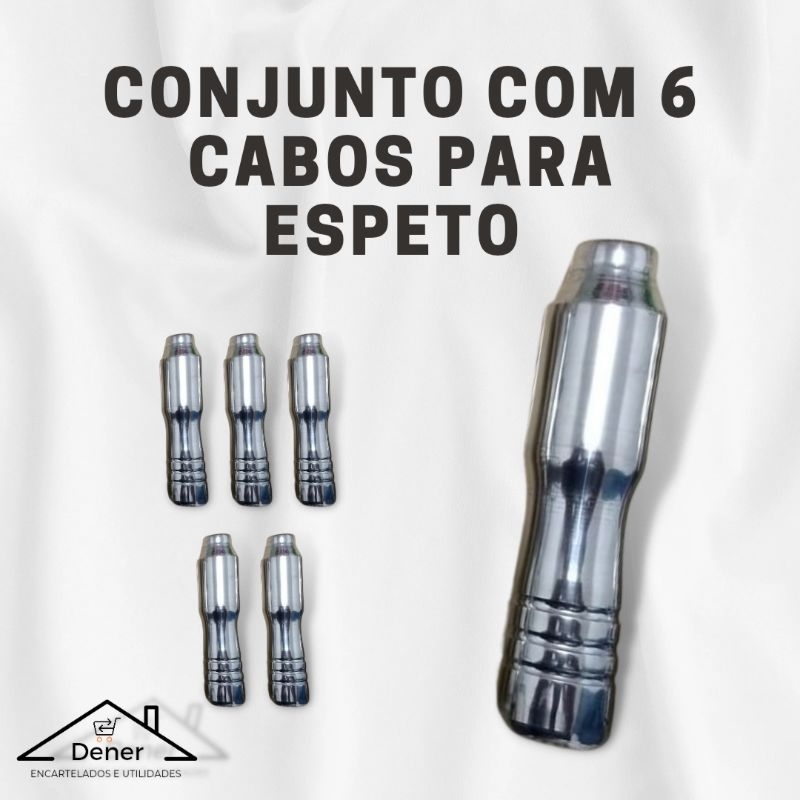 Conjunto Cabos Para Espeto Shopee Brasil