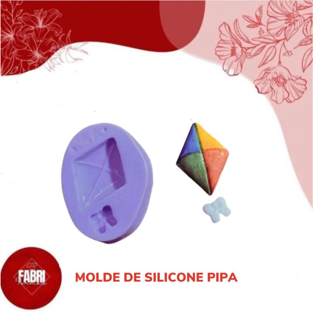 Molde De Silicone Pipa Shopee Brasil