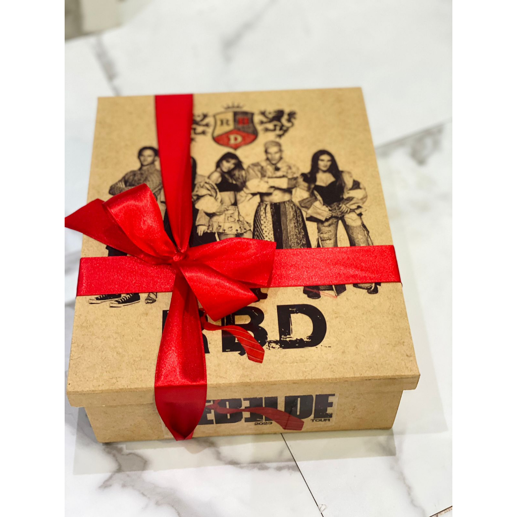 Caixa Box RBD Soy Rebelde Tour Acessorios Shopee Brasil