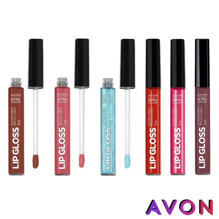 Lip Gloss Labial Avon Ultra Color Ml Acabamento Brilhante Fps