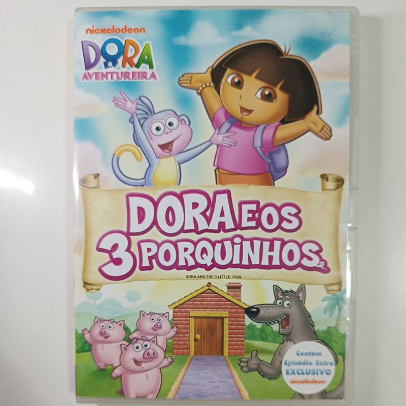 Dvd Dora Aventureira Dora E Os Porquinhos Shopee Brasil