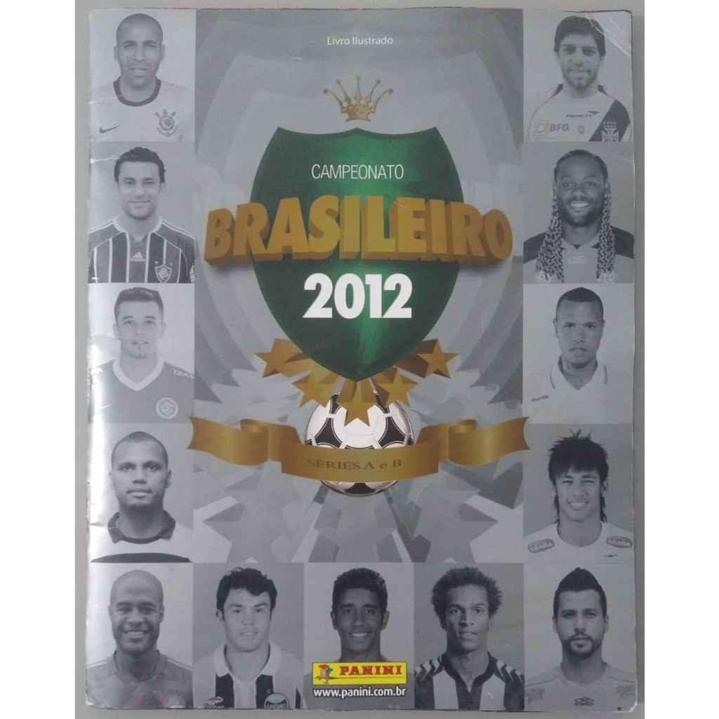 Album De Figurinhas Campeonato Brasileiro 2012 Completo Shopee Brasil