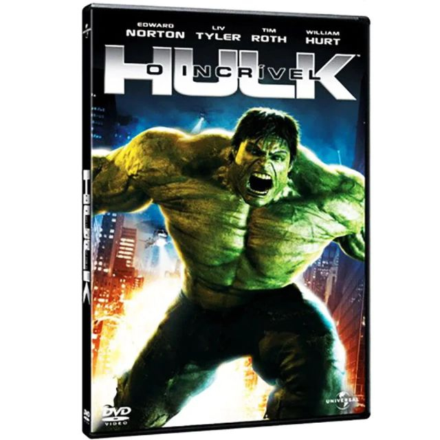 Dvd O Incr Vel Hulk Edward Norton Aventura Fic O Disney Marvel