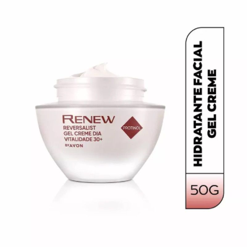 Gel Creme Facial Hidratante Dia Avon Renew Reversalist G Shopee