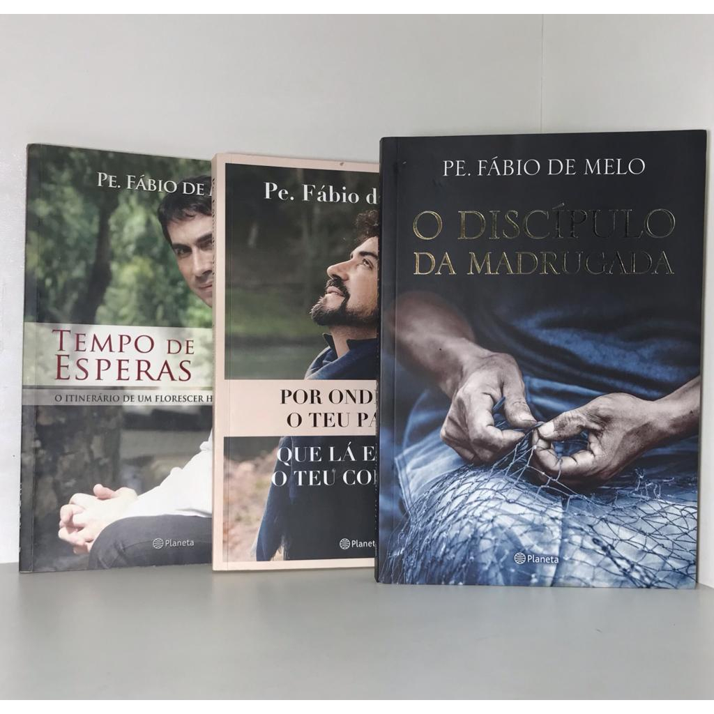 Livros Do Pe Fabio De Melo O Disc Pulo Da Madrugada Tempo De