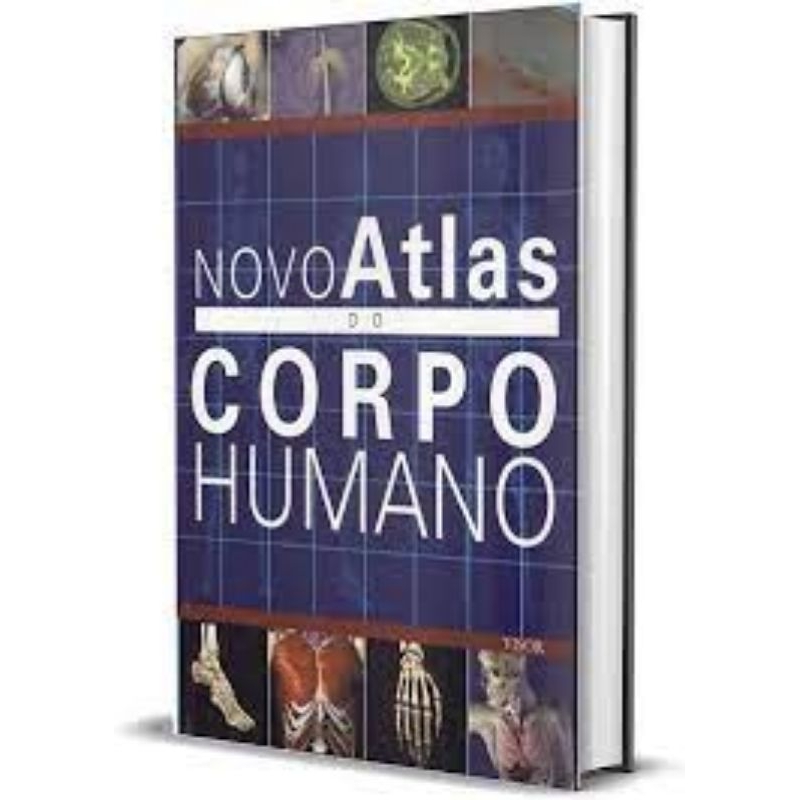 Livro Novo Atlas Do Corpo Humano Visor Shopee Brasil