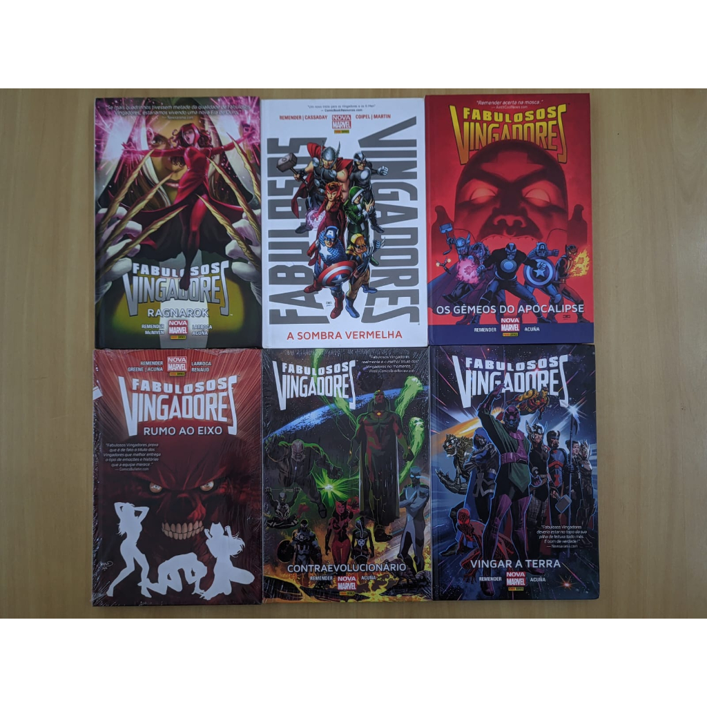 Fabulosos Vingadores Nova Marvel Shopee Brasil