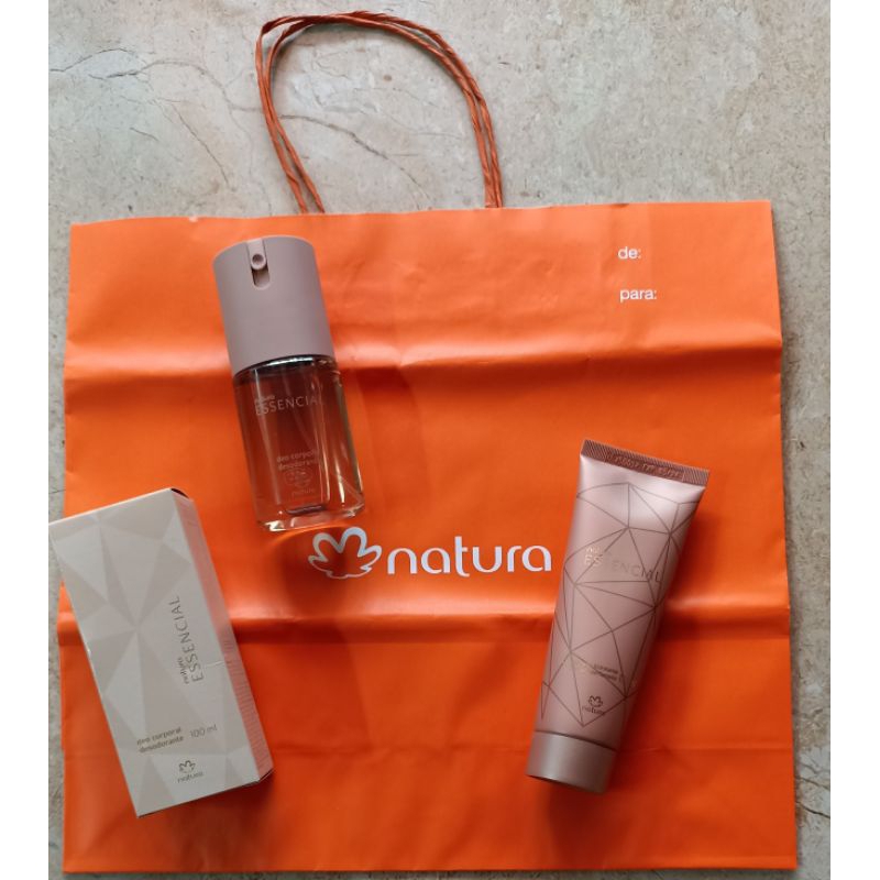 Kit Essencial Feminino Tradicional Natura Shopee Brasil