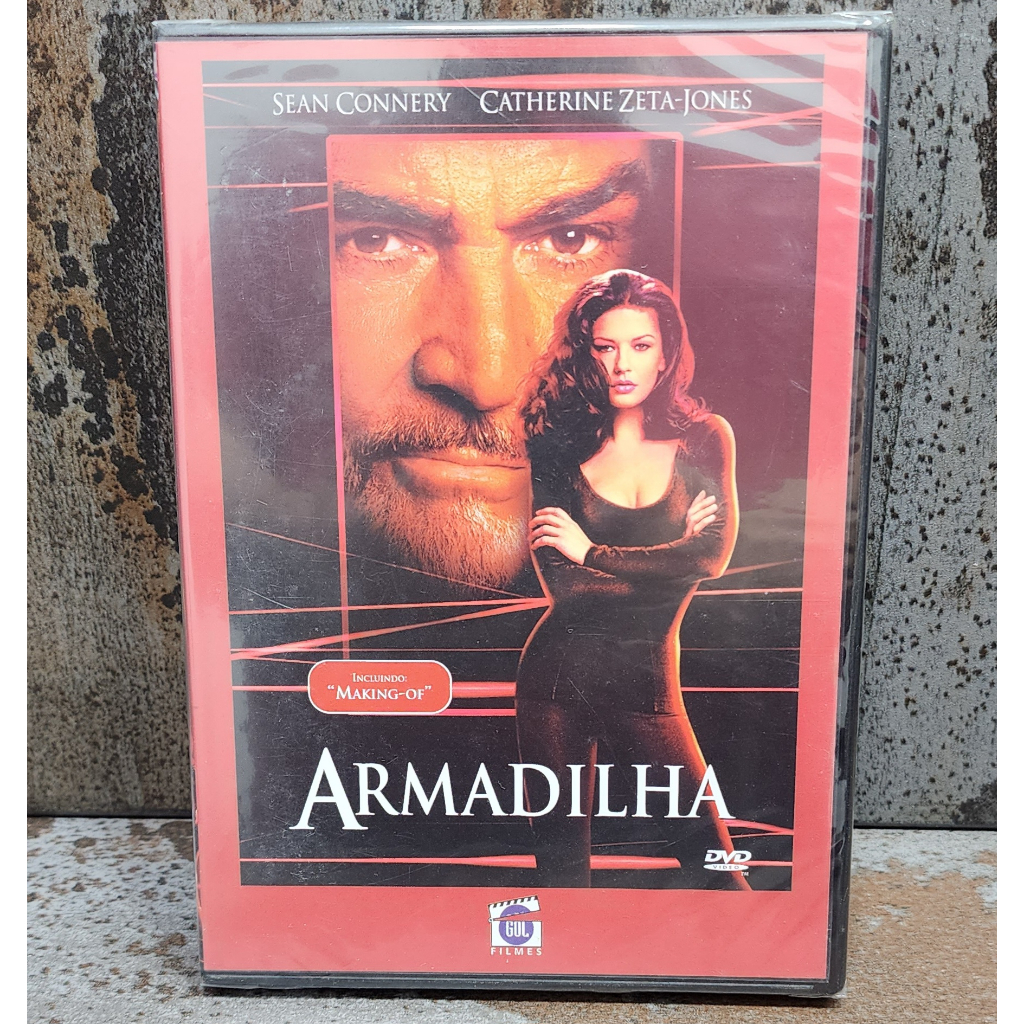 Dvd Armadilha Sean Connery E Catherine Zeta Jones Lacrado Dublado