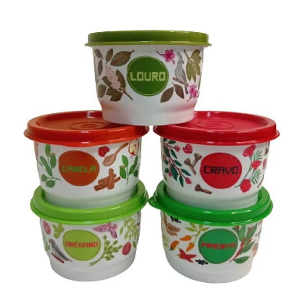 Tupperware Potinho Floral Ml Shopee Brasil