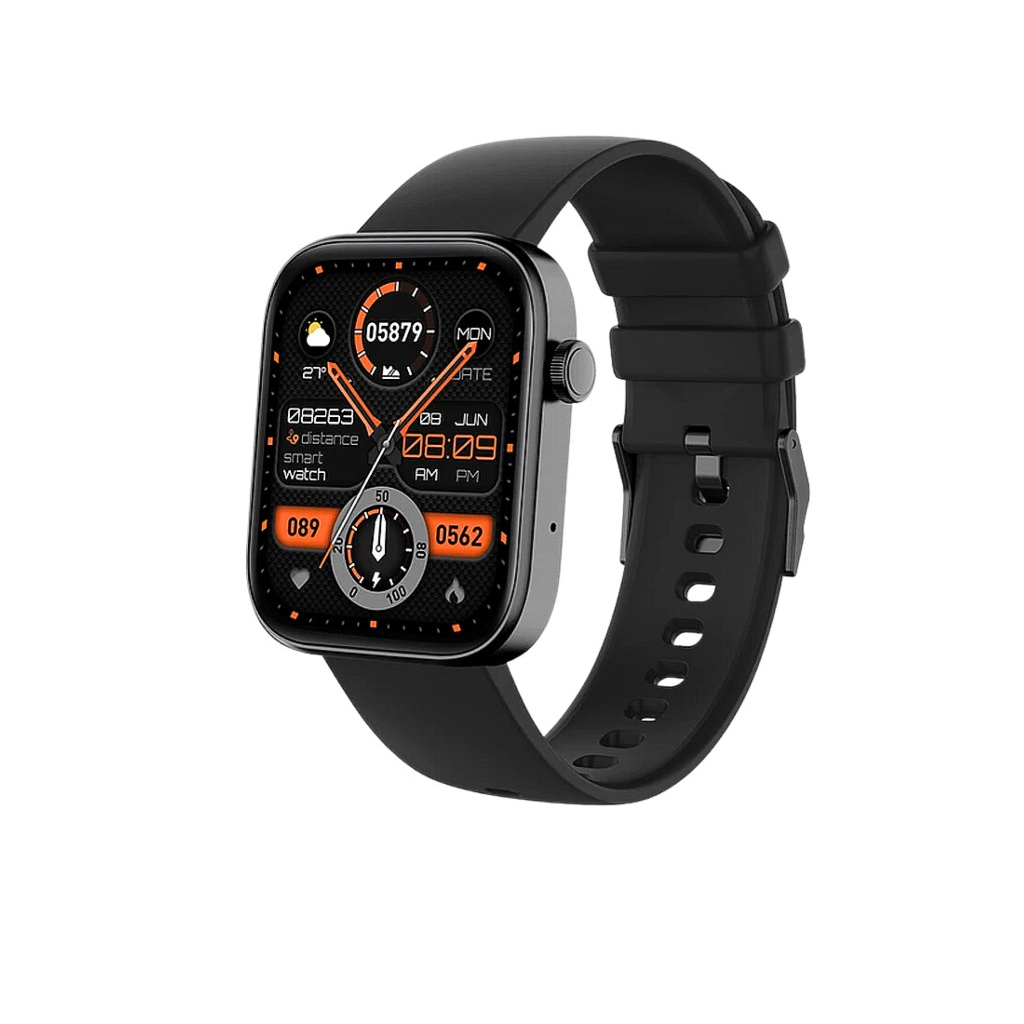 Relogio Smartwatch Inteligente COLMI P71 Preto Bluetooth Modo Sport