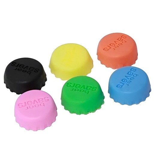 Kit Tampas De Silicone Para Garrafa Cerveja Refrigerante Outros