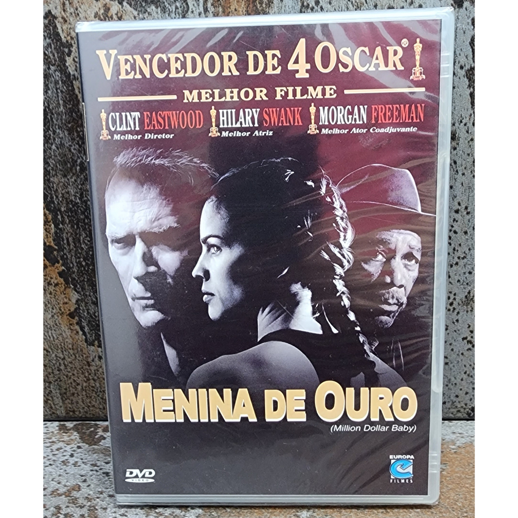 DVD Menina De Ouro Hilary Swank Clint Eastwood Morgan Freeman