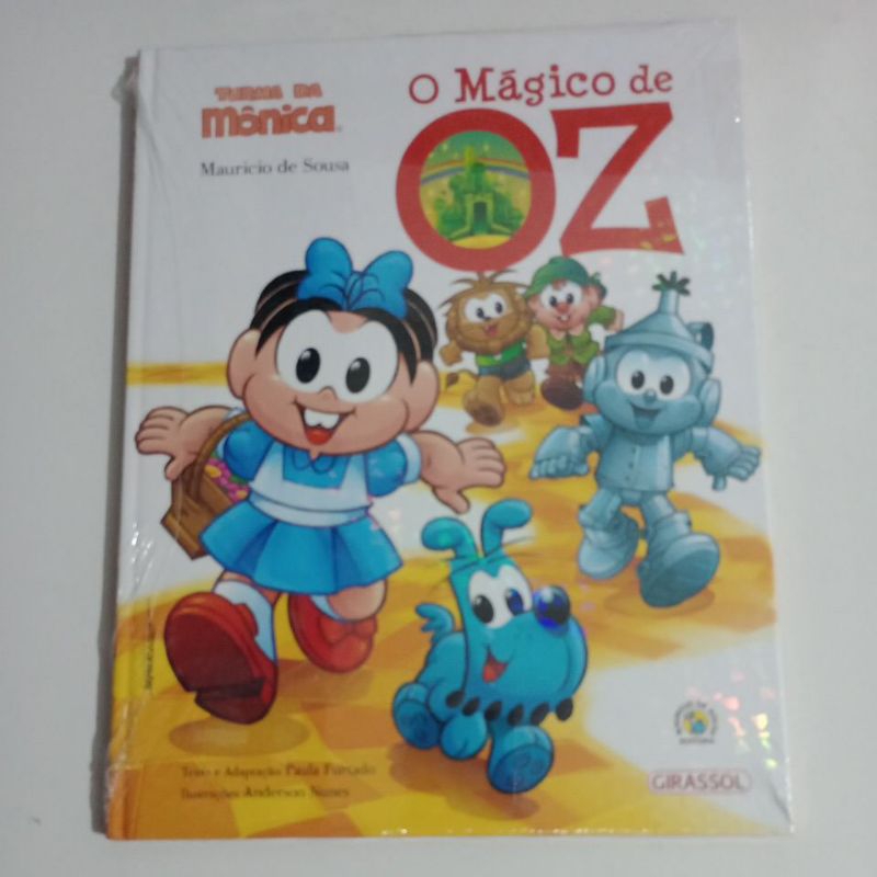 O M Gico De Oz Turma Da M Nica Capa Dura Novo Shopee Brasil