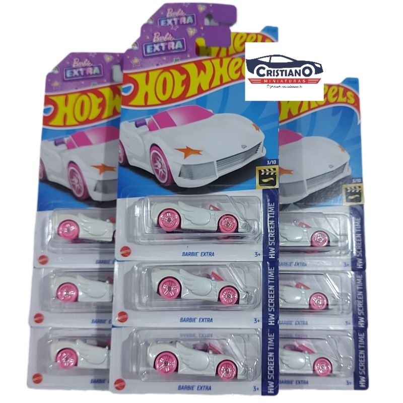 Lote Und Barbie Extra Branca Hot Wheels Shopee Brasil