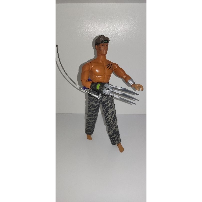 Boneco Vintage Max Steel 1998 Panther Claw Mattel Action Figure