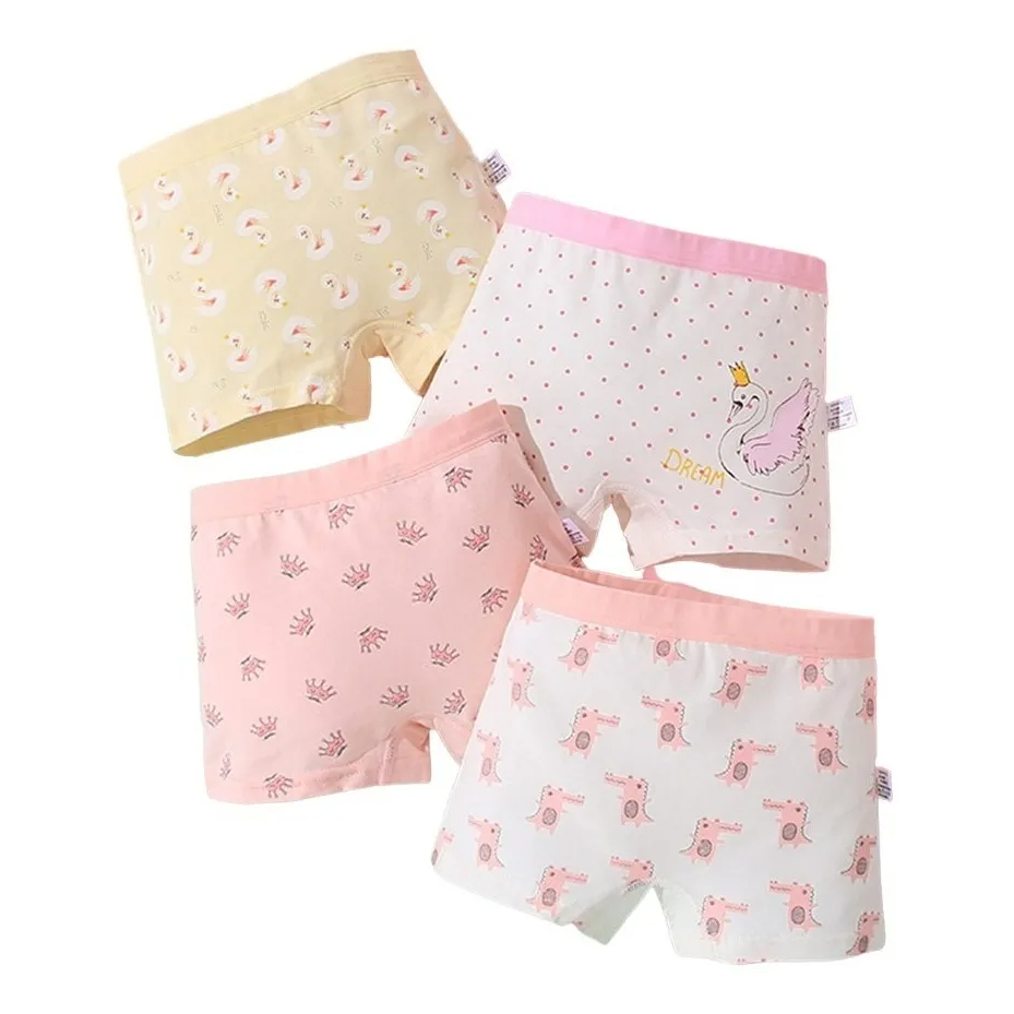 Kit Calcinha Box Shortinho Feminina Menina Infantil Juvenil Boxer