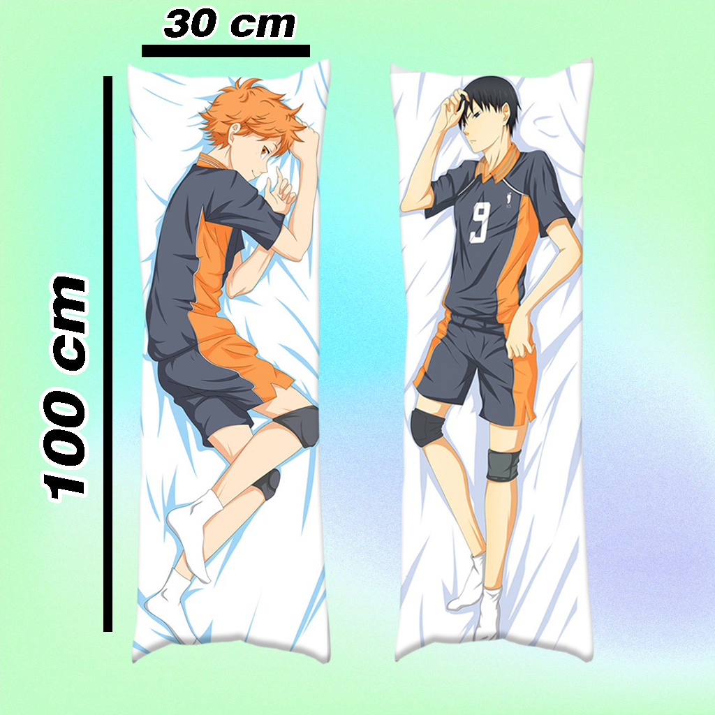 Dakimakura Anime Haikyuu Shoyo Hinata Tobio Kageyama Shopee Brasil