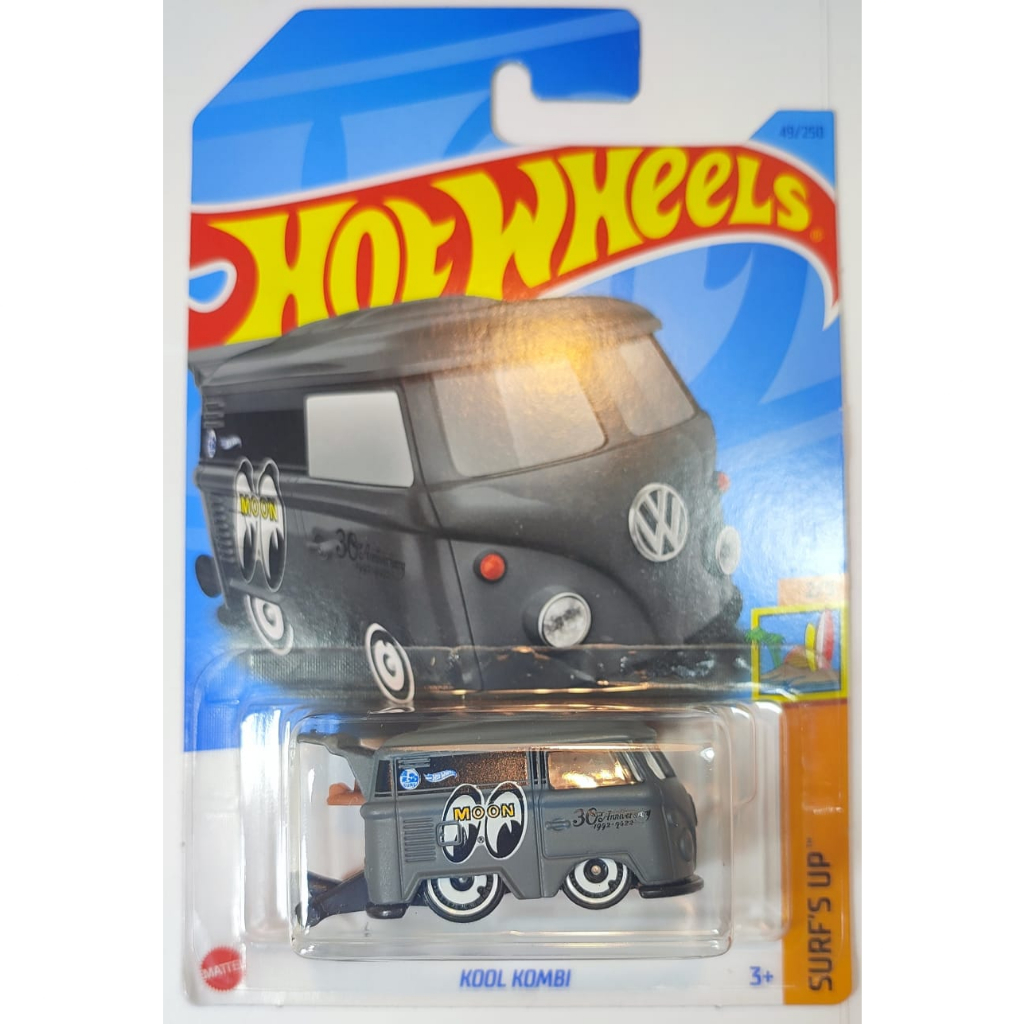 Hot Wheels Kool Kombi Cinza SURF S UP MATTEL Shopee Brasil