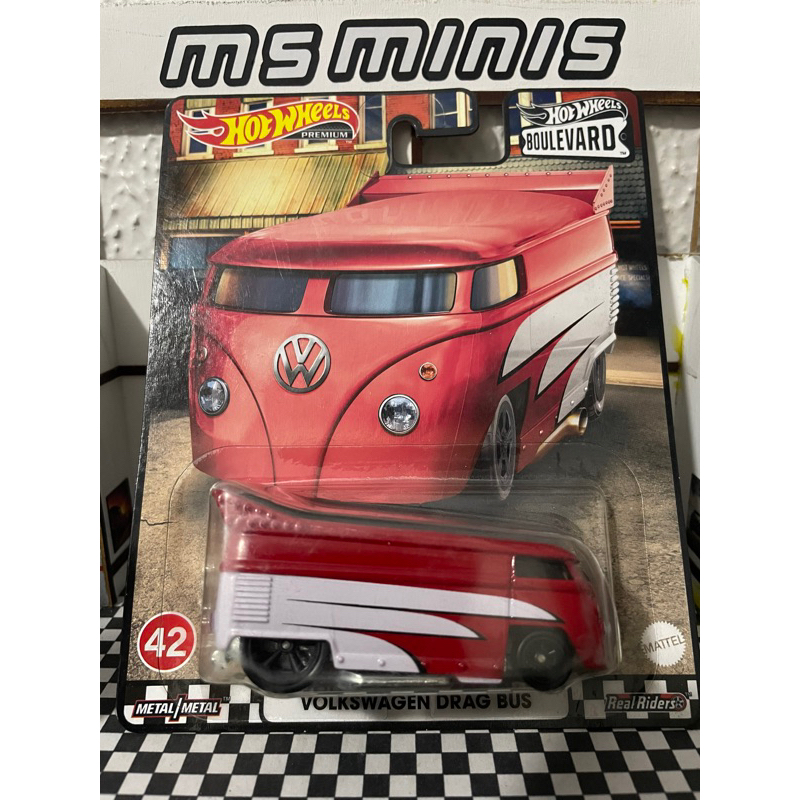 Hot Wheels Boulevard Volkswagen Drag Bus Shopee Brasil