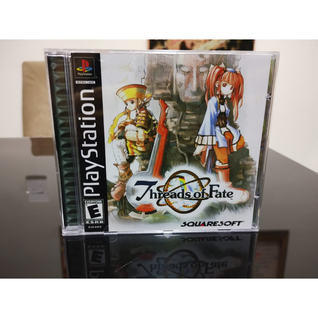 Threads Of Fate Patch PS1 Midia Preta Shopee Brasil