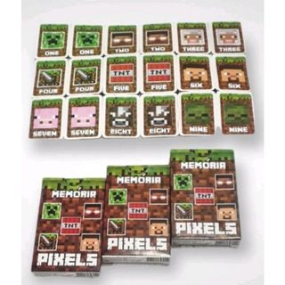 KIT 15 UNIDADE JOGO DA MEMORIA PIXELS Shopee Brasil