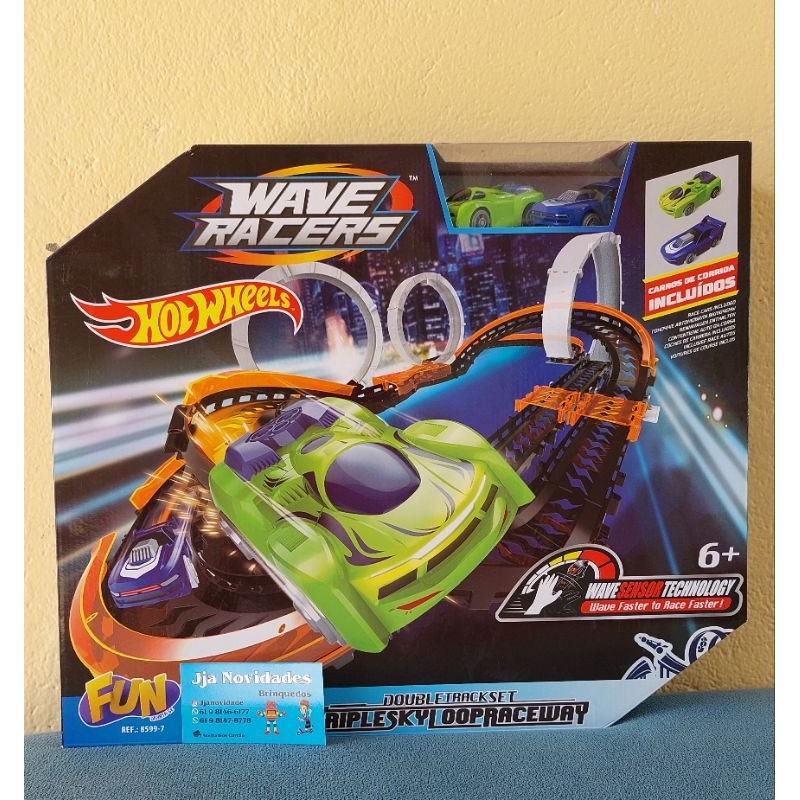 Pista Hot Wheels Wave Racers Original Shopee Brasil