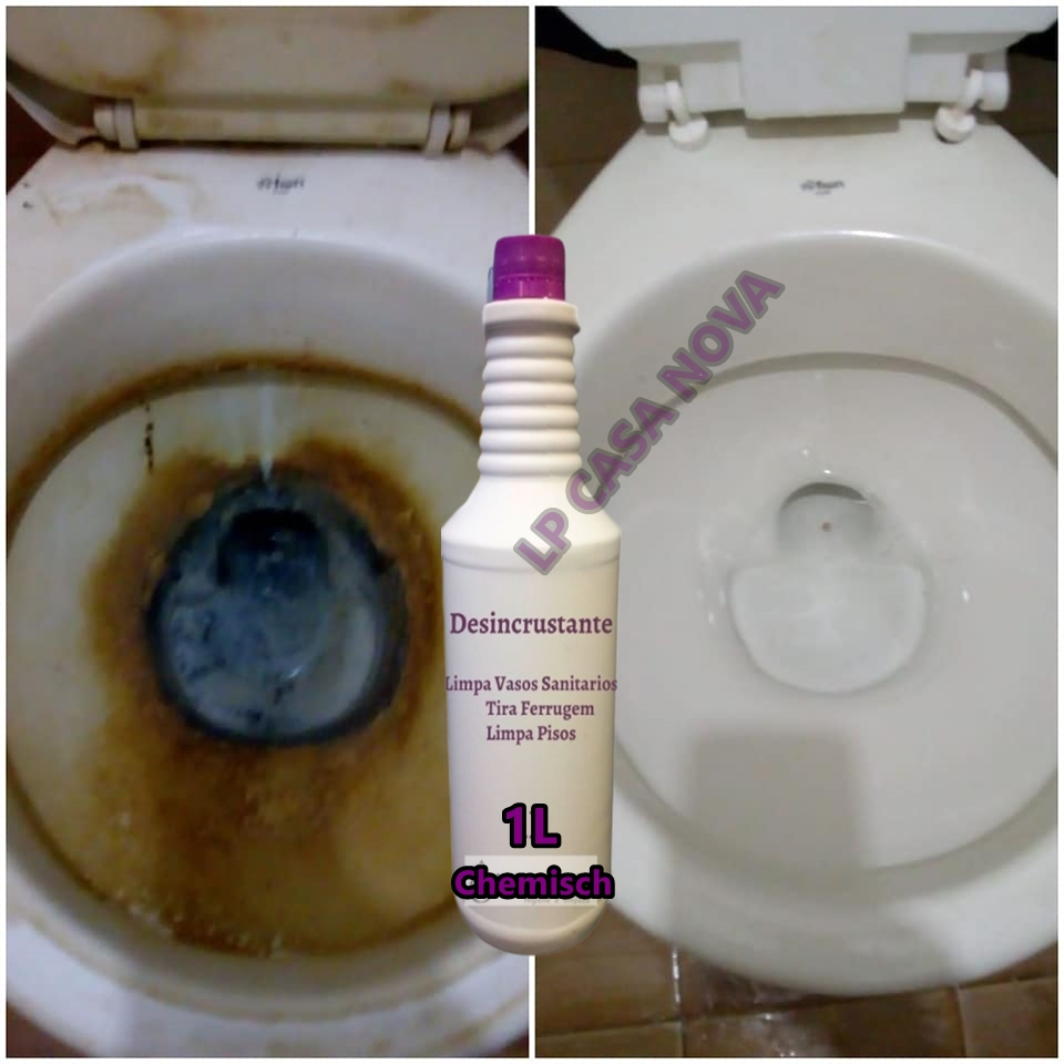 Detergente Remove Manchas E Crostas De Vasos Sanitarios E Pisos Roxinho