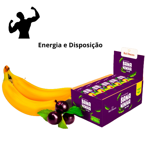 Doce De Banana A Ai Zero A Ucar Display X G Bananinha Rei