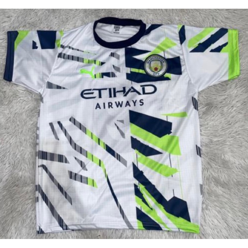 Camisa Camisata Do Time Do Manchester City Branco Novo Apronta