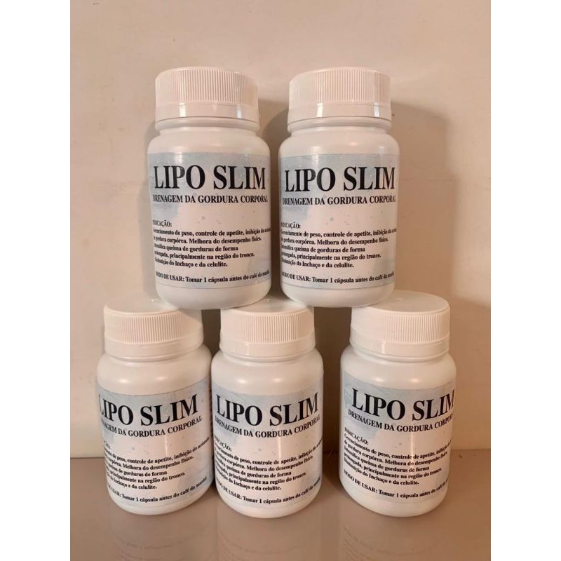 Lipo Slim Drenagem De Gordura Corporal Shopee Brasil