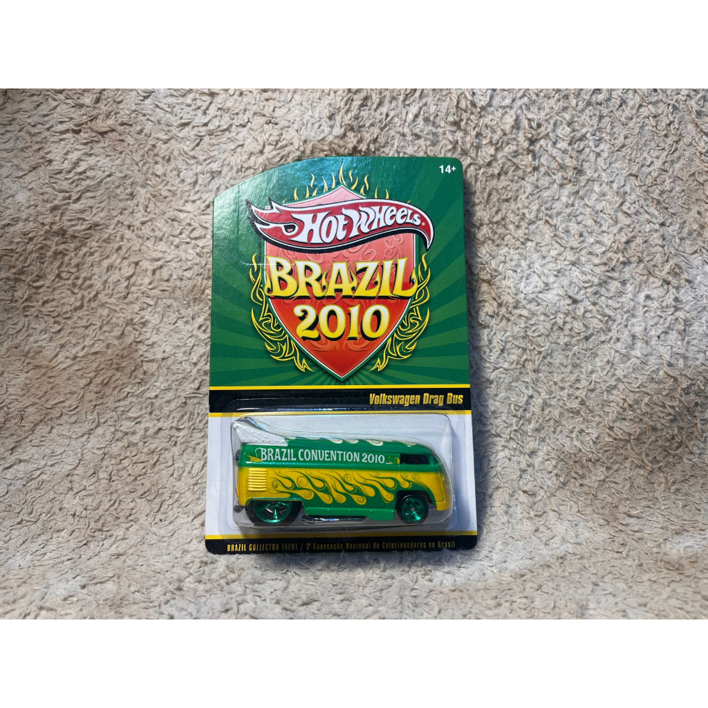 Hot Wheels Drag Bus Brazil Convention Shopee Brasil