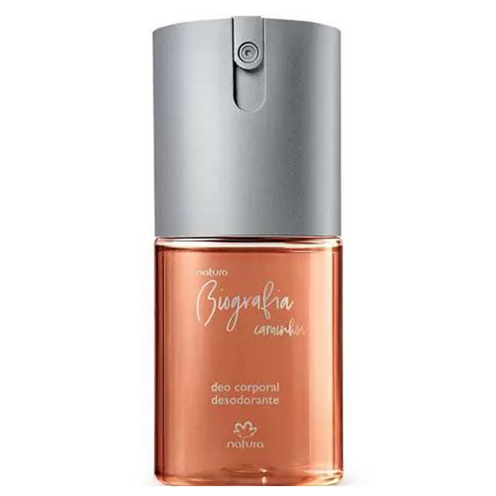 Perfume Deo Corporal Biografia Caminhos Feminino Ml Natura Shopee