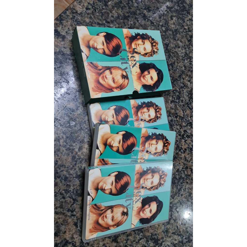 Box Dvds Sex And The City ª Temporada Completa Shopee Brasil