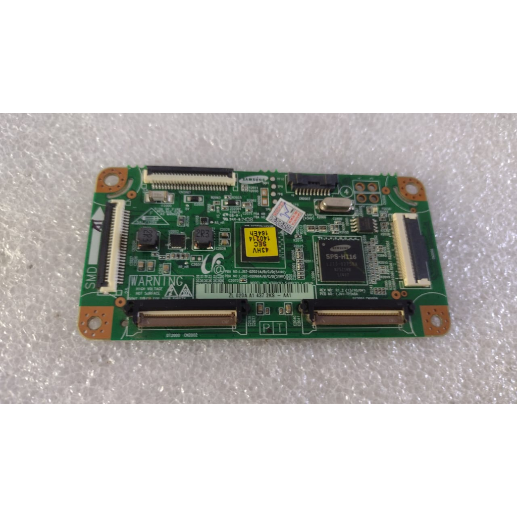 Placa Tcon Tv Samsung Pn H Ag Shopee Brasil