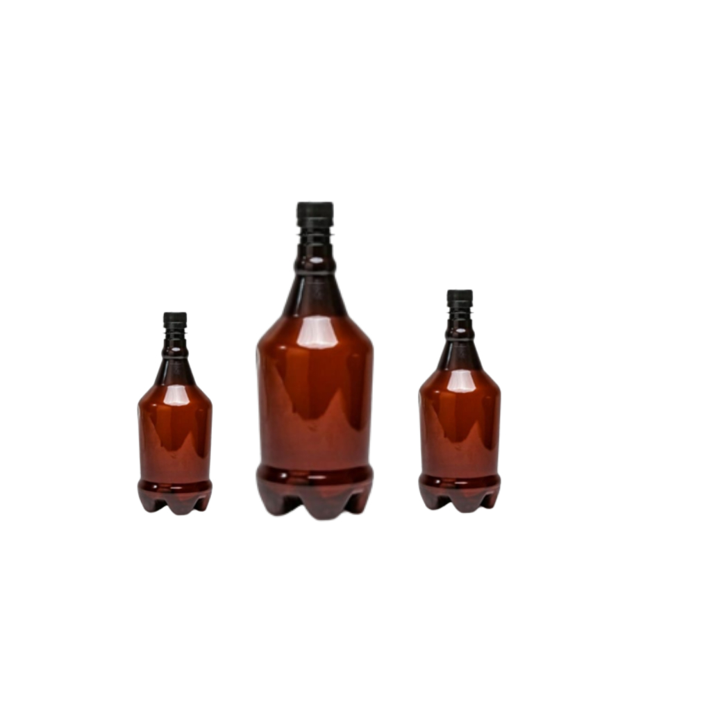 Garrafa Pet De Cerveja Âmbar 1000ml C Tampa Lacre 20 Unid Shopee Brasil