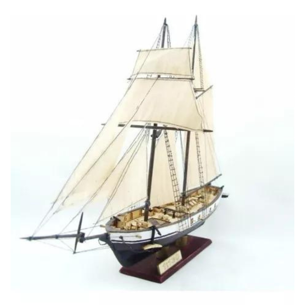 Miniatura Veleiro Caravela Classica Em Madeira Corte A Laser Shopee