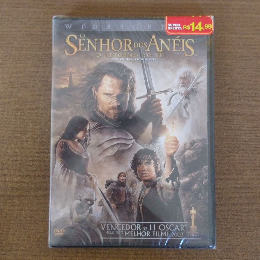 Dvd O Senhor Dos An Is O Retorno Do Rei Lacrado Original Widescreen