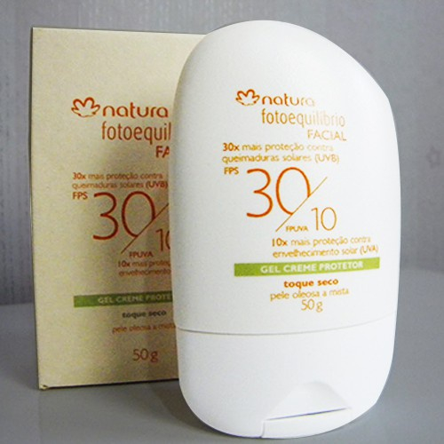 Gel Creme Protetor Facial Fps Fpuva Fotoequil Brio Natura Ml