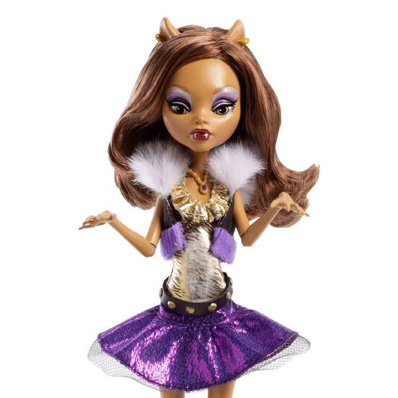 Boneca Monster High Clawdeen Wolf Ghouls Alive Shopee Brasil