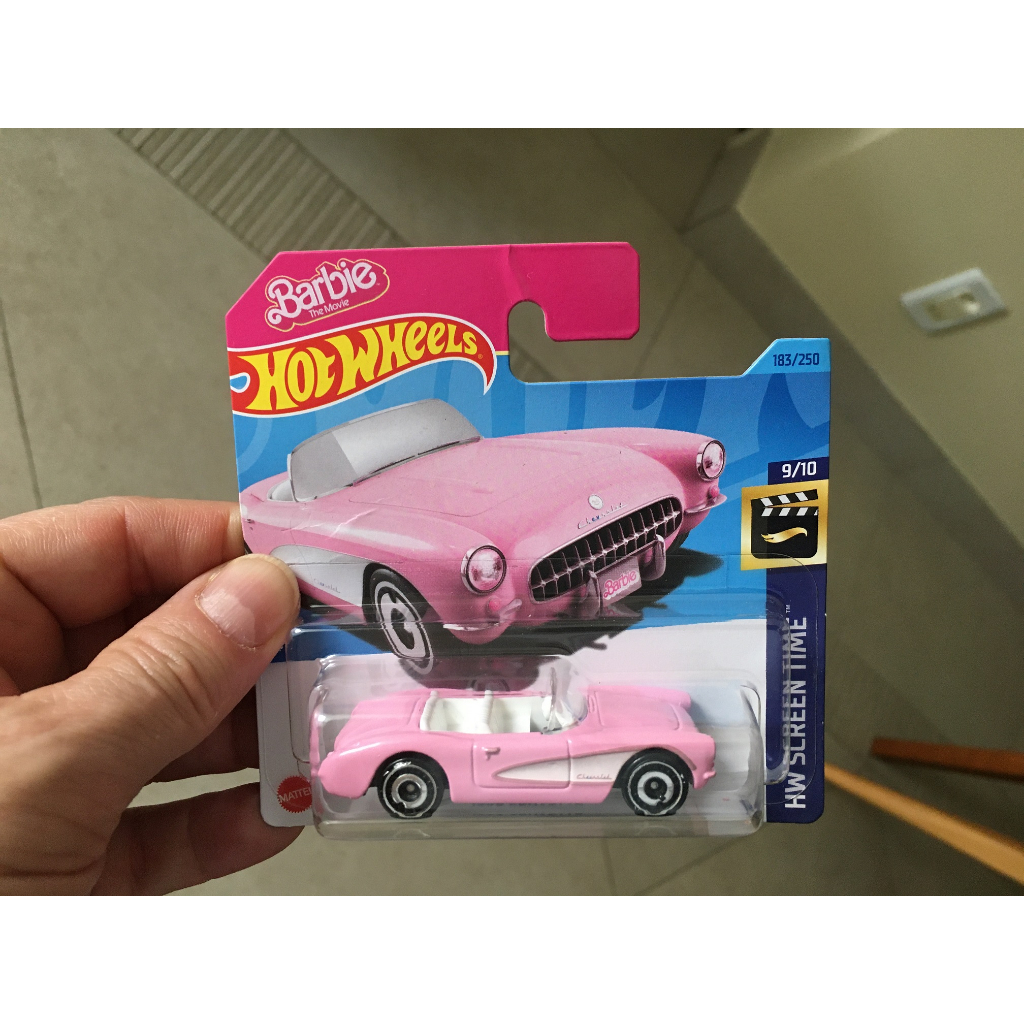 Carrinho Hot Wheels Carro Corvette Do Filme Da Barbie Lote K