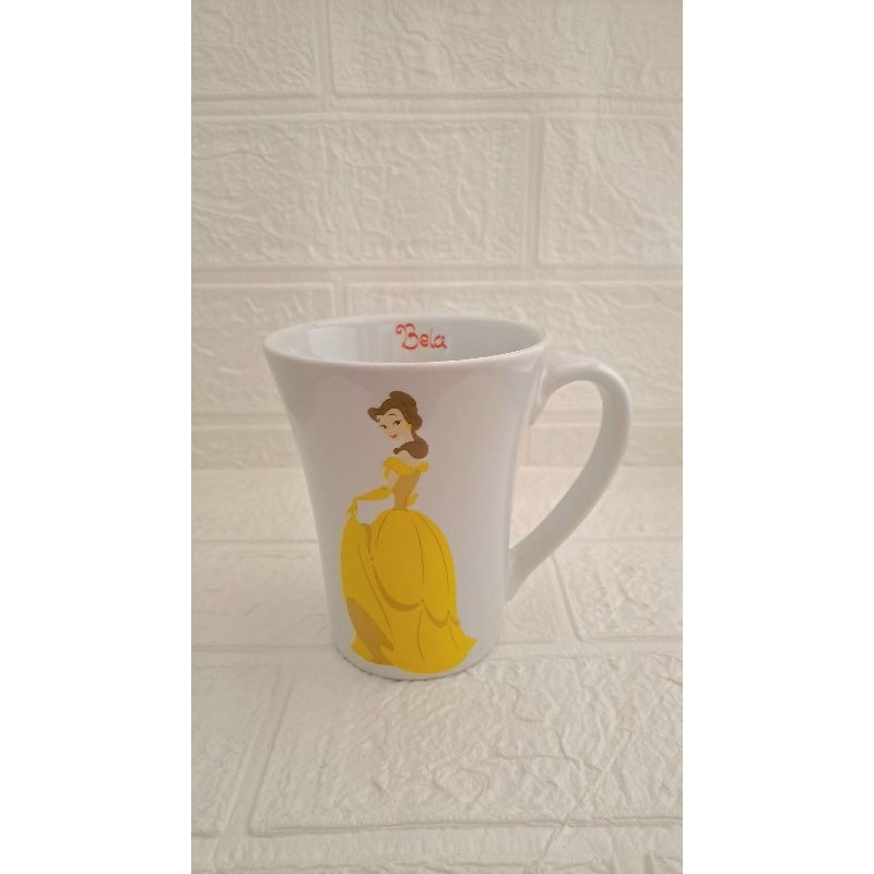 Caneca Bela Princesas Disney A Bela E A Fera Shopee Brasil