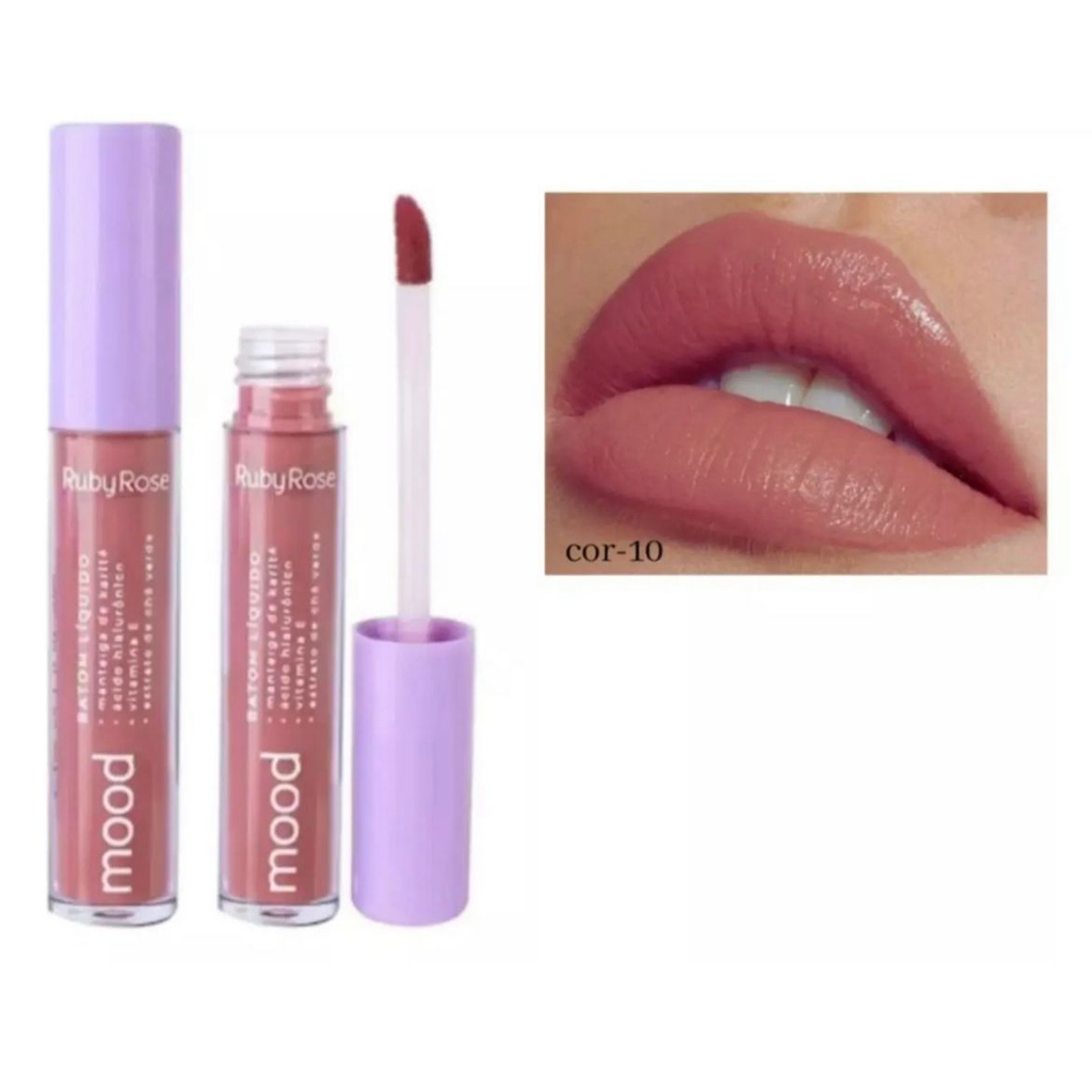 BATOM LIQUIDO RUBY ROSE BATOM NUDE Shopee Brasil