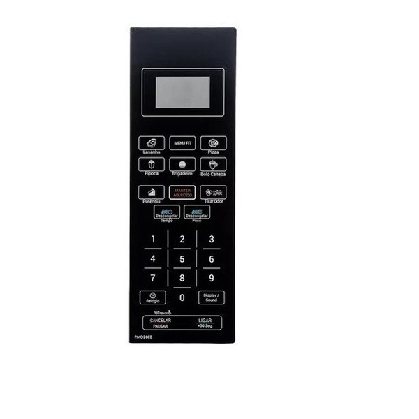 Membrana Teclado Para Microondas Philco Pmo Eb Espelhada V Shopee